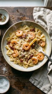 Shrimp Farfalle